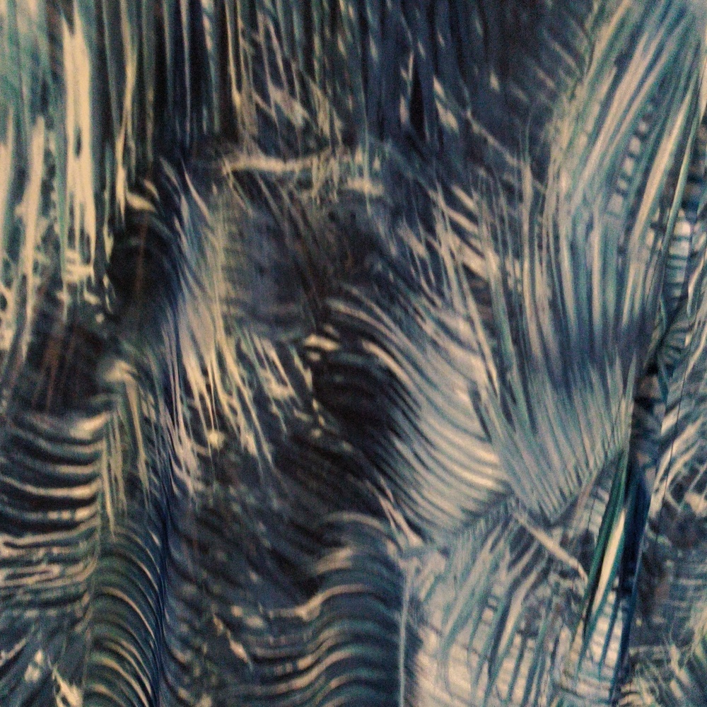 FINAL PRICE NWT Antthony Original Blue Patterned Maxi Dress 2X - Picture 6 of 15